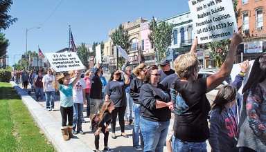 Suicide awareness walk