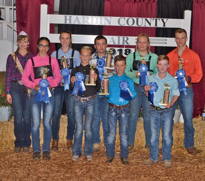 Showmanship winners