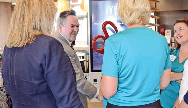 McDonald's remodeled