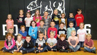 Elementary students of the month grades K-2