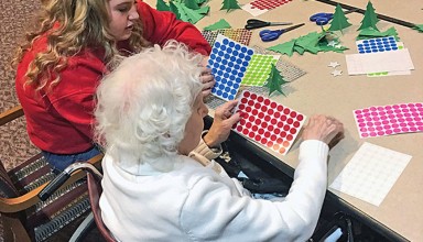 Spreading holiday cheer