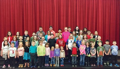 Kenton Elementary students receive Leadership Award