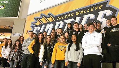 Hardin Northern FFA members attended a Toledo Walleye game