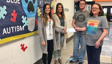 Autism team donation