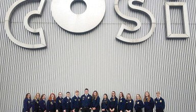 HN FFA members visited COSI during time in Columbus