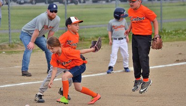 Fielding the ball featured