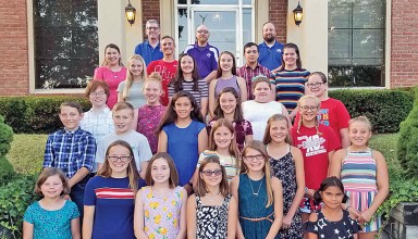 Kenton Elks Lodge 157 leaders with 4-H camp grant recipients