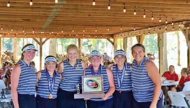 The 2019 Ben Logan girls golf team