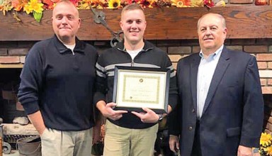 Officer honored